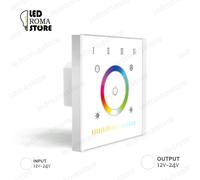 DIMMER CONTROLLER TOUCH RGBWW X STRISCIA LED PARETE MURO TOUCH RGBWW RF PWM