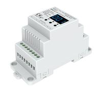 Dimmer DALI 4 Canali Guida DIN, Con Display Digitale, 4X5A@12V/24V, 4X3A@36V/48V