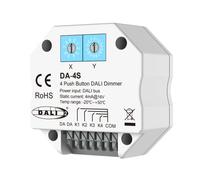 Dimmer DALI 4 Pulsanti DA-4S Master Controller DALI per LED Controllo 4 Indirizz