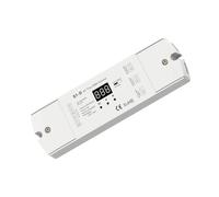 Dimmer DMX512 TRIAC 2 Canali 220V, Decoder RDM 1A per Canale, Taglio di Fase Leading e Trailing Edge, Max 440W, Display, per LED Dimmerabili e Lampade Alogene