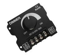 Dimmer LED 1 pz DC12-24V 30A interruttore regolabile continuo for lampada singola LED a tensione costante