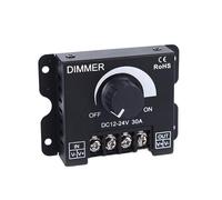 Dimmer LED 30A 360W Regolatore di tensione regolabile for 5050 Striscia DC 12V-24V