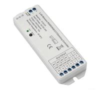 Dimmer LED monocromatico RF 2.4G con telecomando TouchButton, controller 5V-36V 8A per strisce LED monocolore, installazione magnetica, portata 30 m, oscuramento senza sfarfallio (ricevitore)