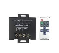 Dimmer LED RF DC12-24V 30A con telecomando a 11 tasti, interruttore dimmer adatto for strisce luminose monocolore(Blue)