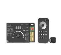 Dimmer LED rotante DC 12V 24V PWM wireless frequenza regolabile 20A monocolore striscia luminosa controller manopola 12 Volt(Model F)