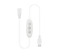 Dimmer Luce,Controller di Luminosità Lampada a 3 Pulsanti | Controllo Dimmer USB 8 Livelli,Per La Maggior Parte Degli Apparecchi, Casa, Riunioni Di Famiglia, Studio, Guardare Film, Soggiorno, Camera D