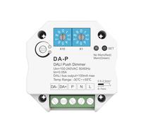 Master Dimmer DALI Push DA-P Controller Universale con Pulsante 230V Dimmer LED