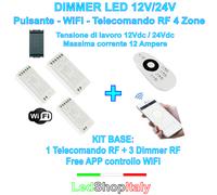 DIMMER Varialuce Regolatore WiFi Pulsante Telecomando 1-4 Zone Alexa Google