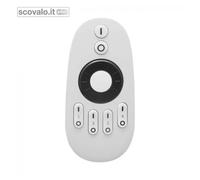 Dimmer Wireless Striscia LED Monocolore Radiocomando 4 Zone 53x110mm