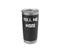 Dimmi di più Conversation Starter Bicchiere termico in acciaio inox doppia parete