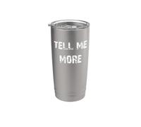 Dimmi di più Conversation Starter Bicchiere termico in acciaio inox doppia parete