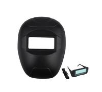 Dimming Head-Mounted Welder Masque, True Color, Removable Glasses, Protective Gear, Safety Hat for Workplaces Black Color, About 26x20x10cm, Material PC