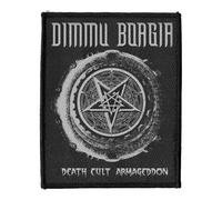 Dimmu Borgir Death Cult Armageddon Argento Sew On Patch Size One Size