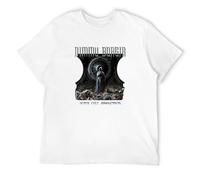 Dimmu Borgir Death Cult T Shirt Mens Man White S