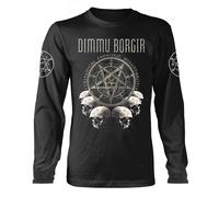 Dimmu Borgir Puritanical Euphoric Misanthropia Maglietta Teschi Manica (PH4213)