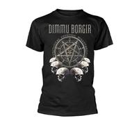 DIMMU BORGIR PURITANICAL EUPHORIC MISANTHROPIA (SKULLS) T-Shirt NUOVO