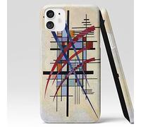 DìMò ART Cover Case Custodia Compatibile con Telefono Apple Modello iPhone 14 PRO Kandinsky Wassily Zeichen mit Begleitung