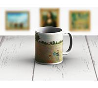 DìMò ART Tazza in Ceramica Mug Personalizzata Claude Monet Papaveri