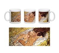 DìMò ART Tazza in Ceramica Personalizzata Mug Egon Schiele The Embrace