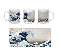 DìMò ART Tazza in Ceramica Personalizzata Mug Katsushika Hokusai The Wave off Kanagawa (Detail)