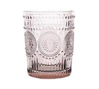 DIMO Set 3 Pezzi Bicchieri da Tavola Acqua Imperial Rosa 330 cc