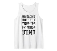 Dimorare Senza Tributo nella mia Mente Divertente Castlecore Canotta