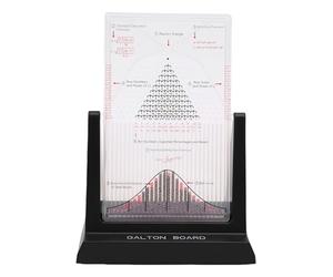 Dimostratore del modello di distribuzione normale statistica per l'insegnamento della fisica con 2800 perline di metallo Visualizzazione della probabilità della scena Materiale ABS