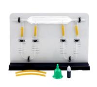 Dimostratore della velocità del flusso dei fluidi e della relazione di pressione, strumenti sperimentali for l'insegnamento della fisica nelle scuole medie e superiori