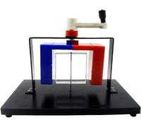 Dimostratore di campo magnetico rotante con azionamento elettromagnetico | Fisica Elettromagnetismo Apparato sperimentale for corrente indotta