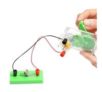 Dimostratore di conversione meccanico-elettrica Modello di generatore di energia manuale Circuito Dispositivo for esperimenti di illuminazione Trasformazione energetica Sussidio didattico