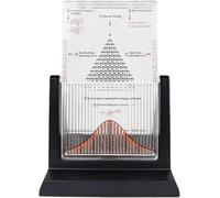 Dimostratore di diritto statistico di Galton, modello di probabilità con curva a campana per insegnamento in laboratorio di educazione fisica