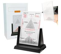 Dimostratore di probabilità con curva a campana per fisica e didattica. Tavola di Galton per distribuzione casuale e principi statistici.(17CM~6.69IN)