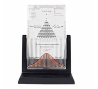 Dimostratore Di Probabilità Da Tavolo, Modello Sperimentale Di Statistica Della Distribuzione Normale Con Perline Metalliche, Strumento Visivo Per Linsegnamento Della Matematica Da Tavolo Per La