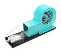 Dimostratore di sollevamento per aerei, modello portatile a tunnel del vento con flusso d'aria regolabile, strumento didattico di fisica per comprendere i principi di generazione dell'ascensore delle