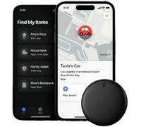 Dimova Localizzatore, GP90-Localizzatore GPS Preciso Senza Abbonamento (Android/Apple), Smart Mini GP90 GPS Tracker per Chiavi, Valigie, Vehicle, Compatibile Con L’app Dov’è Di Apple(For Apple*2)