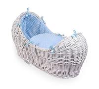 dimple bianco vimini Noah pod - blu