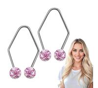 Dimple Maker - Allenatore per in acciaio inossidabile, dispositivo per fossette naturali da 13,98 pollici, esercizio per muscoli facciali, strumento per migliorare il sorriso, attrezzatura di b