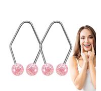 Dimple Maker per viso, trainer per fossette facciali, Trainer per fossette per il viso da 2 pezzi, Cura ed esercizi per il viso, dispositivi portatili con fossette naturali per un sorriso affascinante