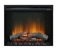Dimplex 211002 - Camino elettrico a incasso XHD28 Firebox da 28", luci a LED, effetto della fiamma “Optiflame” brevettato, con telecomando, colore: nero