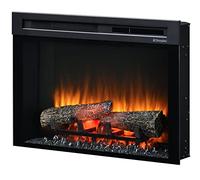 DIMPLEX - Camino elettrico a incasso XHD26 Firebox da 26” con luce LED, effetto della fiamma “Optiflame” brevettato, colore nero