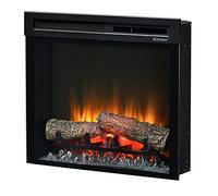 Dimplex - Camino elettrico a incasso XHD28 Firebox da 23”, luci a LED, effetto della fiamma “Optiflame” brevettato, con telecomando, colore: nero