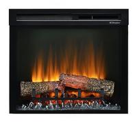 Dimplex - Camino elettrico a incasso XHD28 Firebox da 23”, luci a LED, effetto della fiamma “Optiflame” brevettato, con telecomando, colore: nero