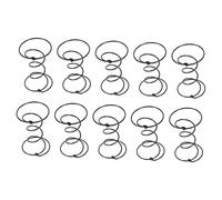 DimyFew 10 Pezzi Molla a Nastro per Divano Sedia Poltrona Set Ricambio Flessibile Metallo Resistente Facile da Applicare Adatta a Sostituire Componenti Mobili, 10 Cm