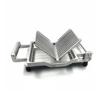 DimyFew Affettatrice Manuale Patate Taglio Preciso Tagliapatate da Tavolo Due Spessori di Lametta Tagliaverdure a Pressione per Cucina, Ristorazione, 20mm, Macchina Per Formaggio B