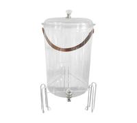 DimyFew Bollitore per Bevande Fredde con Rubinetto, Contenitore Sigillato per Bevande, Frigorifero, Scrivania, Cucina, Picnic, Sport, Cupola E XL