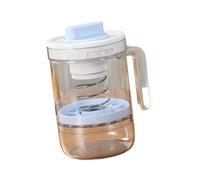 DimyFew Colino per Yogurt Greco con Coperchio, Separatore Del Siero di Latte per Utensili Da Latte, Capacità Riutilizzabile, Succo di Yogurt, Blu