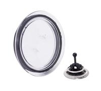 DimyFew Coperchio di Coperchio Del Latte Coperchio di Latte Castello di Latte con Un Schiumoso Che Mescola La Parte di Sigillatura Dell'accessore per La, per Aeroccino 3