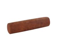 DimyFew Cuscino Cervicale Rotondo Cuscino a Rullo per Collo Guanciale Ortopedico Sostegno Posturale con Forma Cilindrica Adatto per Lettura sul Divano, Marrone