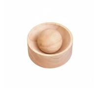 DimyFew Dumpling Maker Pressa Ravioli Stampo Riso Utensile Pasta in Legno di Faggio per Sfoglie Sottili Controllo Manuale Preciso Adatto per Cucina Domestica Serate a Tema Amici, Legno Naturale