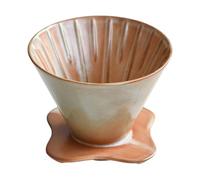 DimyFew Gocciolatore per Caffè Strumento di Preparazione Cono Filtrante Erogatore Manuale con Stile Giapponese Adatto per Uso Quotidiano E Come Idea Regalo, Grande